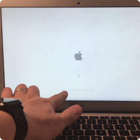 На MAC белый экран: признаки поломки