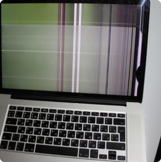 Когда нужна замена матрицы в MacBook Pro?