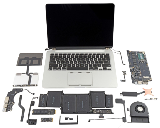 Оригинальные запчасти для MacBook Pro